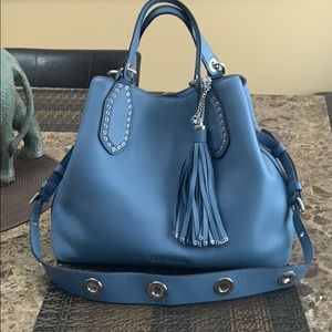 MICHAEL MICHAEL KORS Brooklyn Large Leather Sat